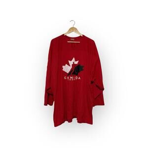 Vintage 90s CCM Canada Hockey Jersey Size XL Men’s